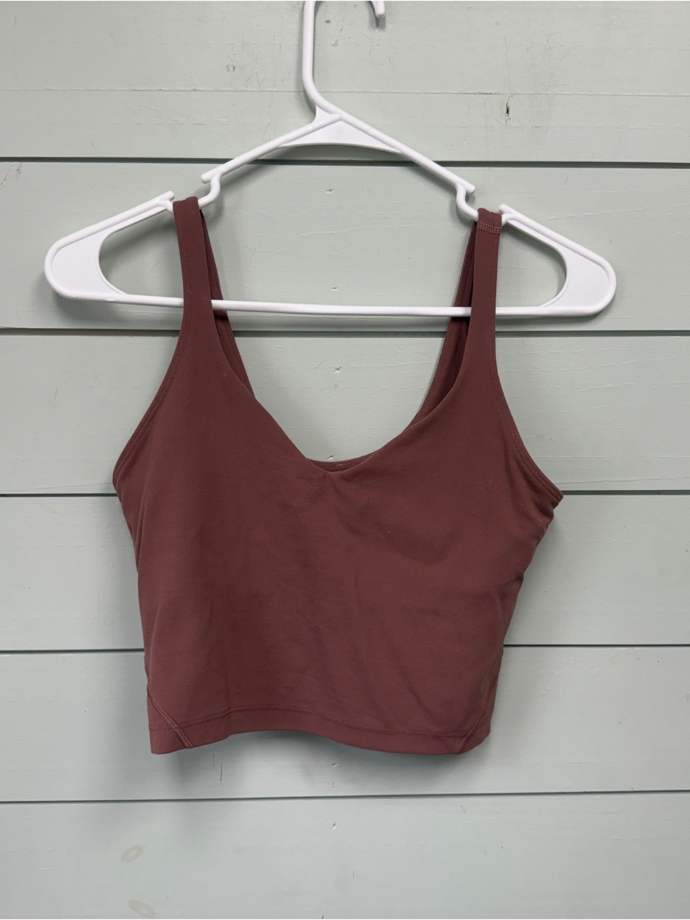 Lululemon align tank top dark red maroon color women’s size 6